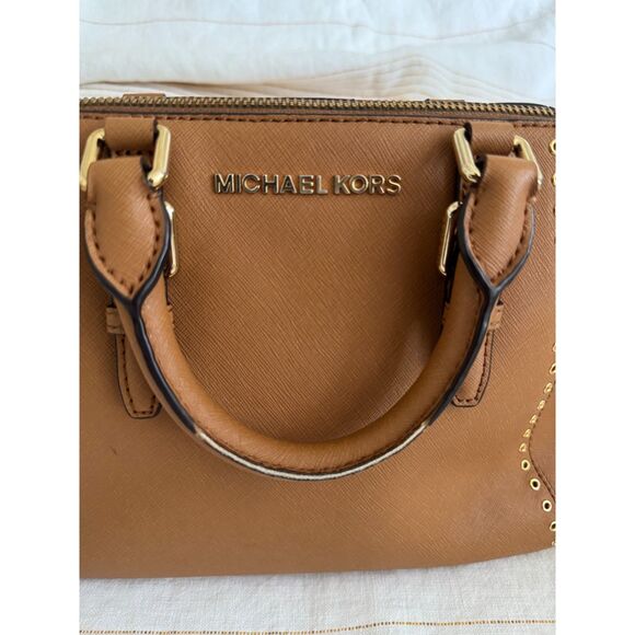 MK Grommet Accent Satchel/Crossbody - Picture 9 of 10
